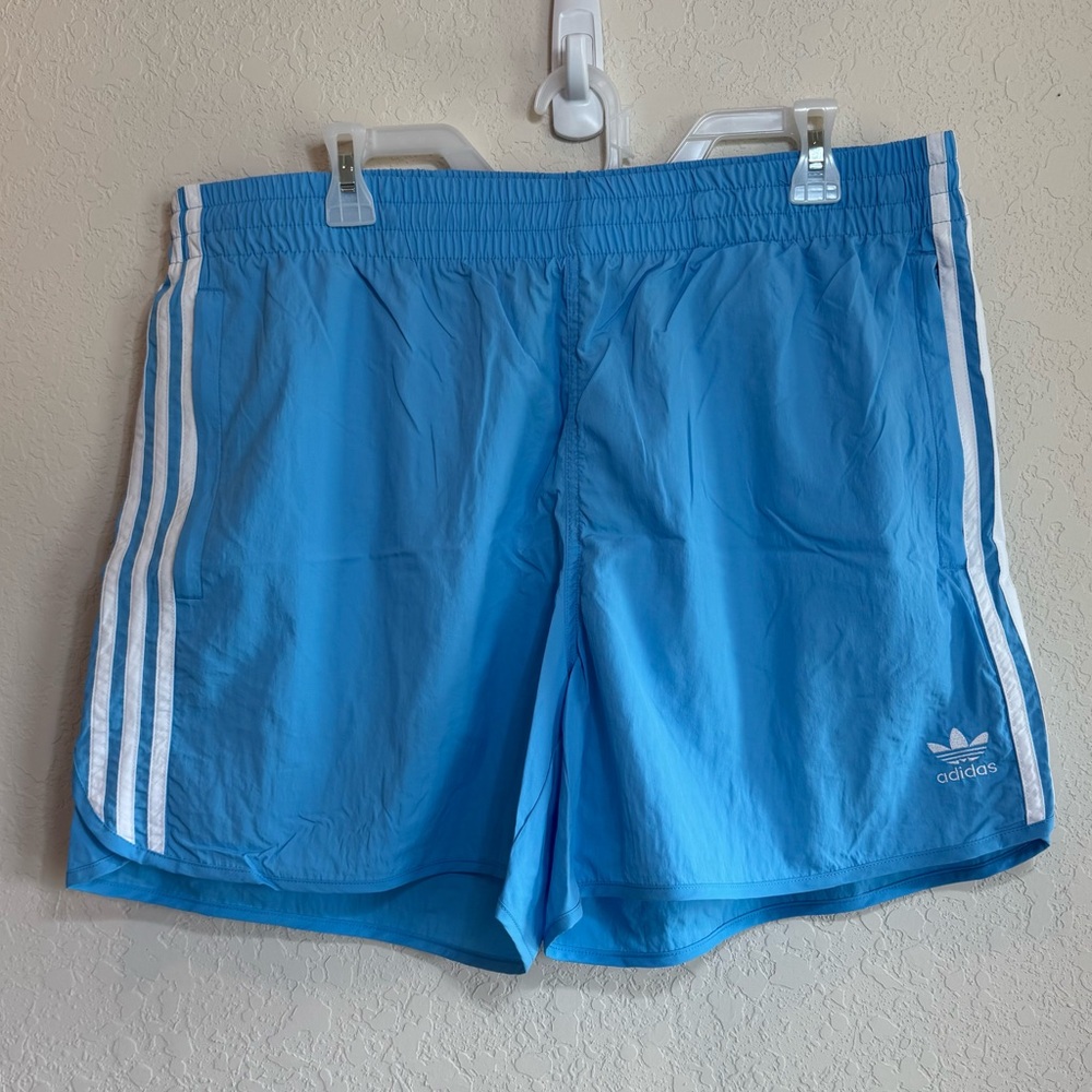 NWT adidas Originals Men’s Blue Classics Sprinter Shorts – Size XL P0165